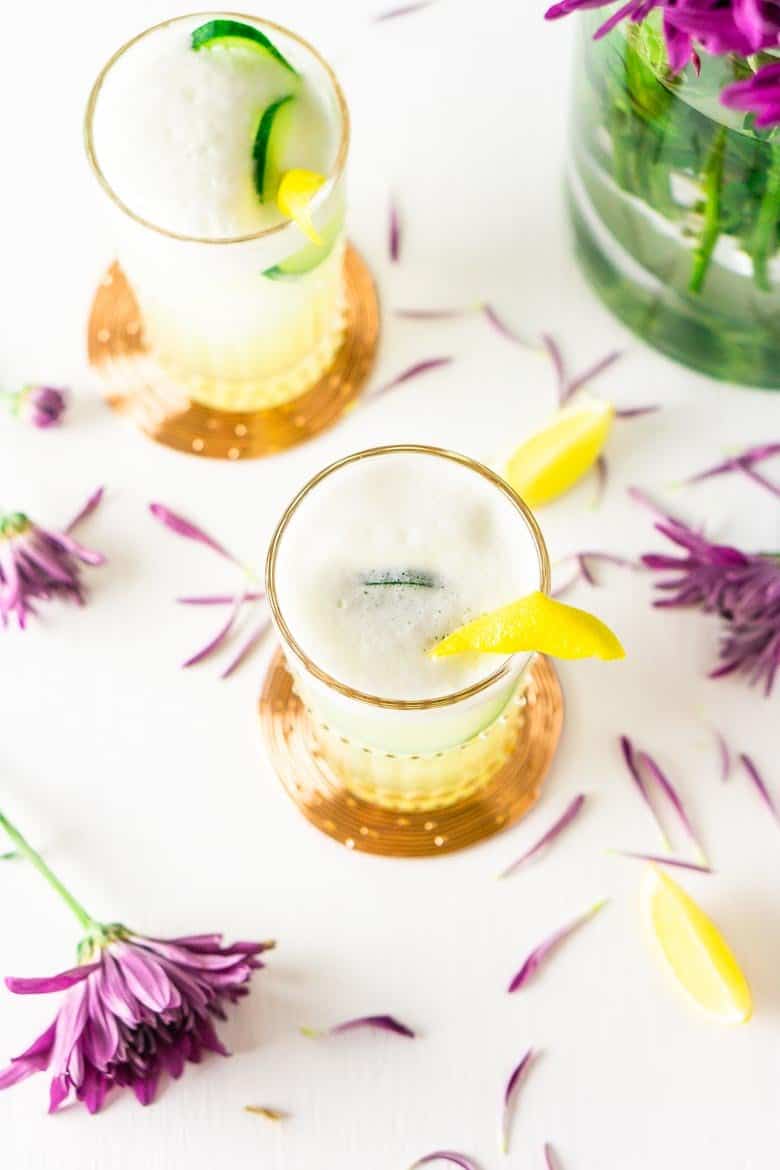 Lavender Gin Fizz