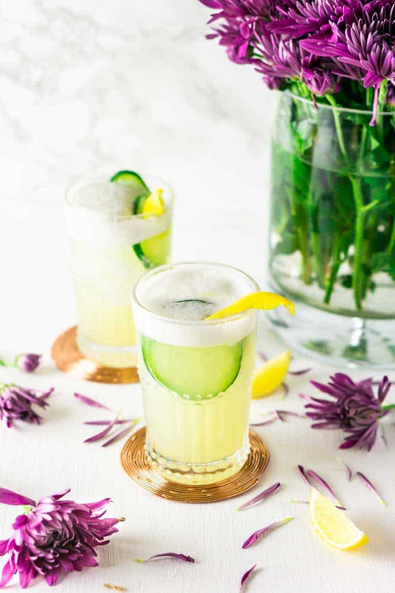 Lavender Gin Fizz