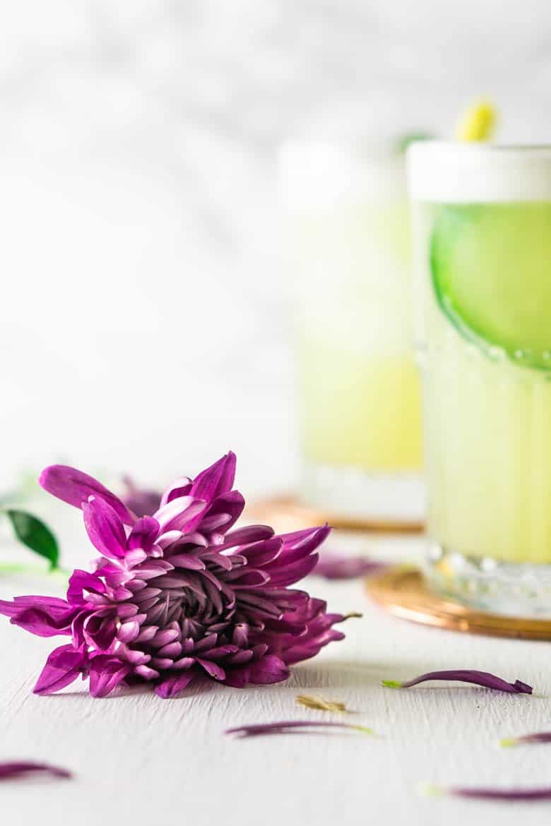 Lavender Gin Fizz