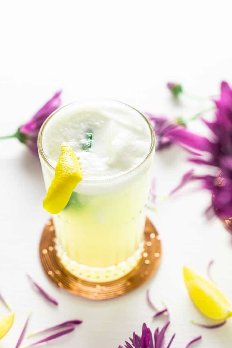 Lavender Gin Fizz