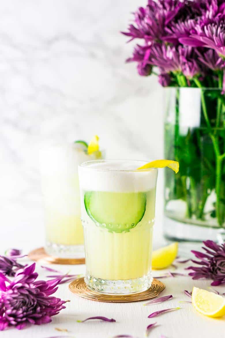 Lavender Gin Fizz