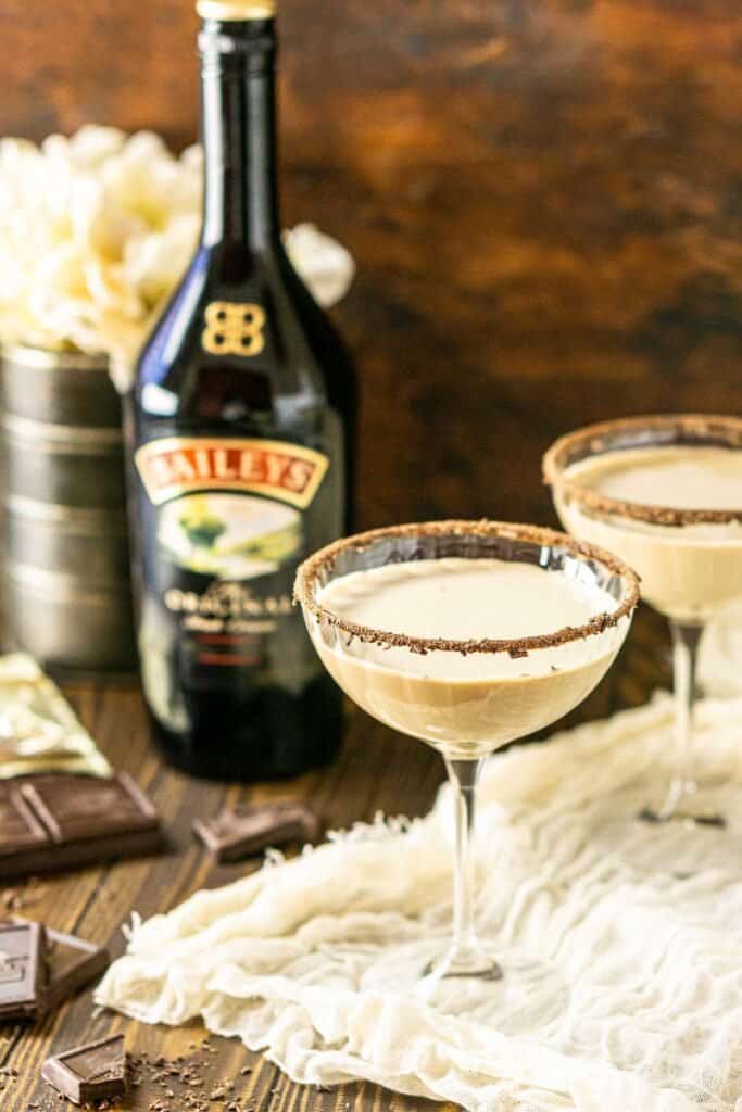 Decadent Baileys Chocolate Martini - Burrata and Bubbles