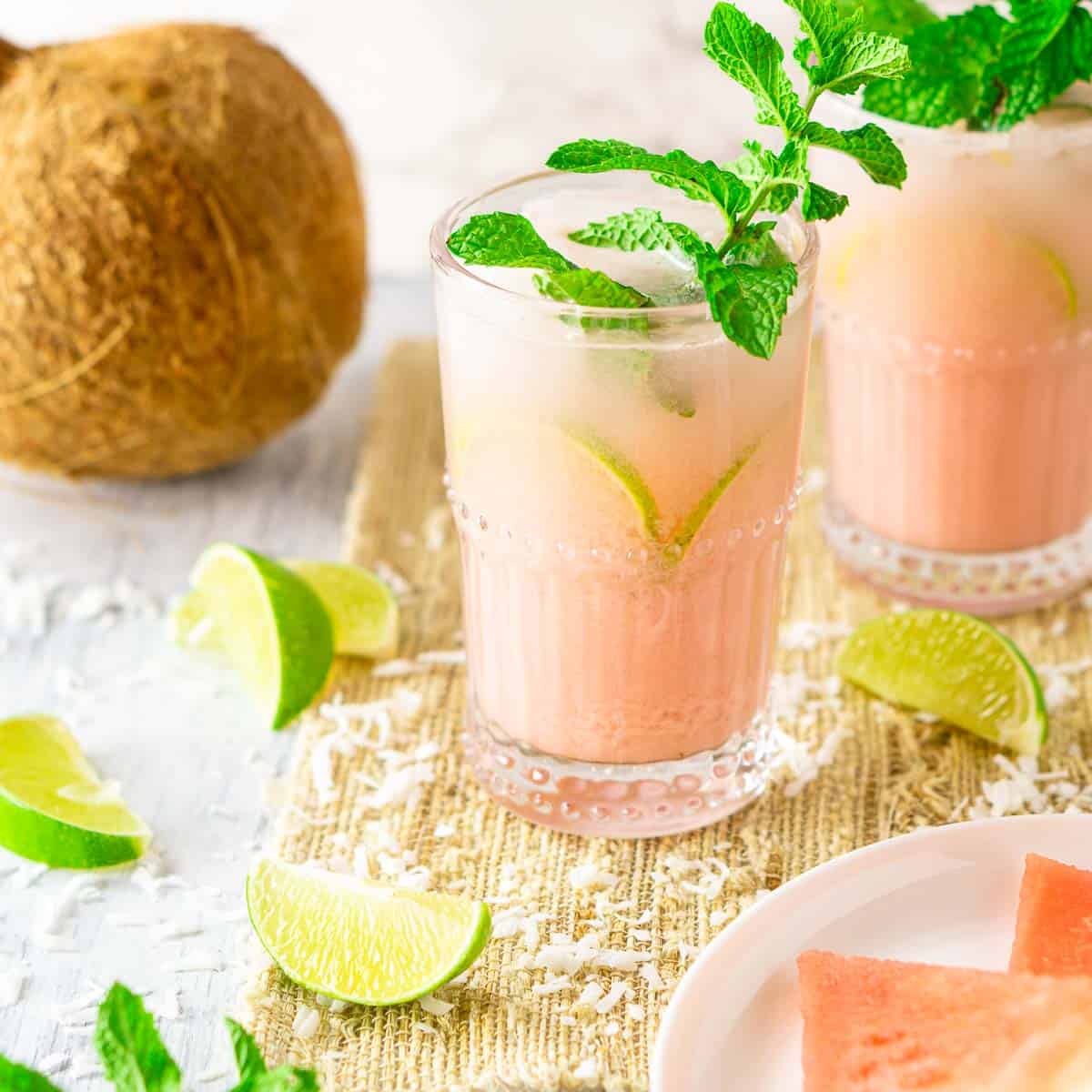 Coconut-Watermelon Mojito