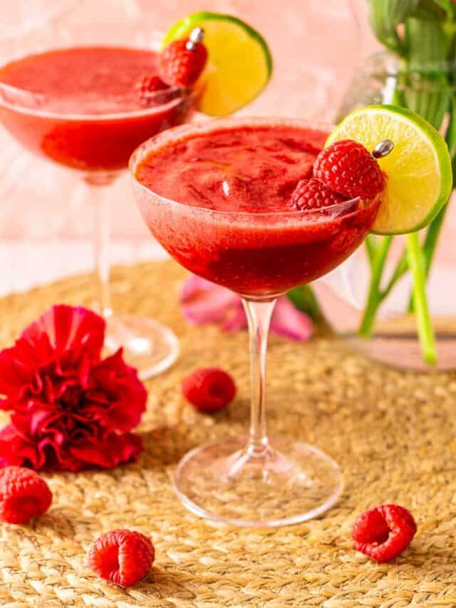 Fresh Raspberry Drink Fresh Raspberry Martini - Burrata and Bubbles
