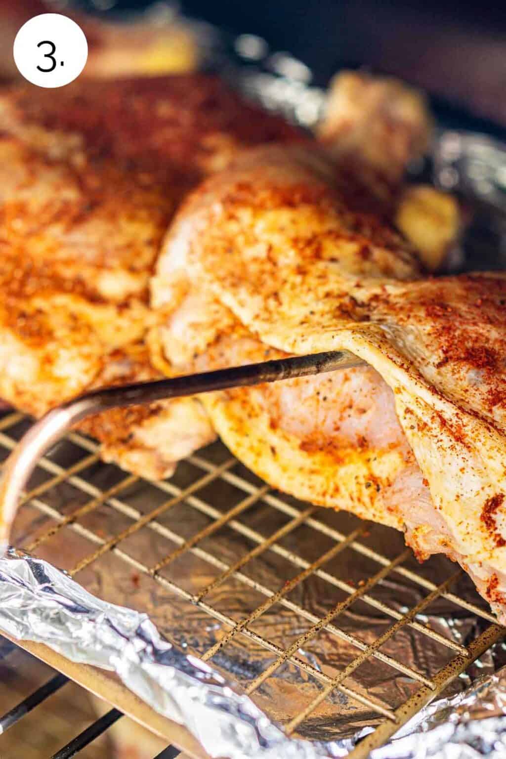 The Best Smoked Chicken Leg Quarters Burrata and Bubbles