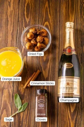 Thanksgiving Mimosa With Spiced Orange Juice - Burrata and Bubbles